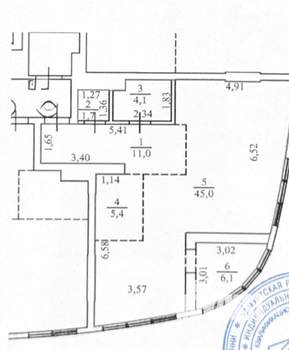3-к квартира, вторичка, 73м2, 7/21 этаж