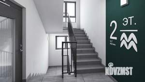 1-к квартира, строящийся дом, 35м2, 13/17 этаж