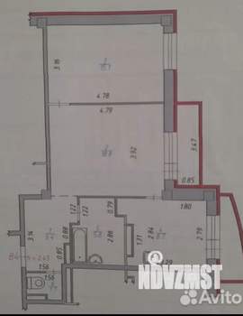 2-к квартира, вторичка, 63м2, 11/17 этаж