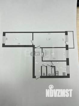 3-к квартира, вторичка, 59м2, 3/5 этаж