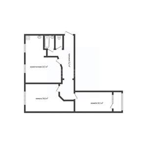 3-к квартира, вторичка, 56м2, 9/9 этаж