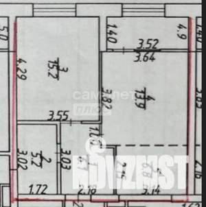 1-к квартира, вторичка, 47м2, 5/25 этаж
