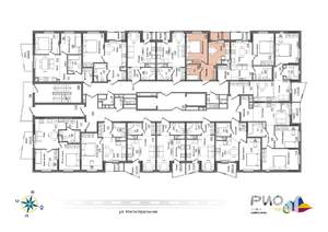 1-к квартира, вторичка, 32м2, 17/17 этаж