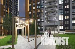 2-к квартира, строящийся дом, 68м2, 8/17 этаж