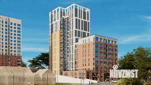 2-к квартира, строящийся дом, 65м2, 9/17 этаж