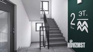 1-к квартира, строящийся дом, 34м2, 6/17 этаж