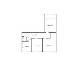 3-к квартира, вторичка, 55м2, 8/9 этаж