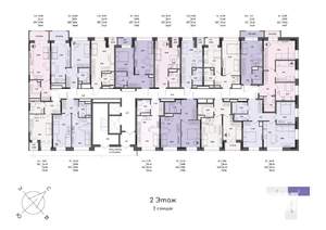 2-к квартира, вторичка, 48м2, 2/17 этаж