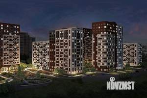 1-к квартира, строящийся дом, 38м2, 14/17 этаж