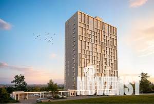 1-к квартира, строящийся дом, 56м2, 12/17 этаж