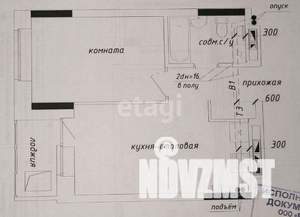 2-к квартира, вторичка, 34м2, 16/17 этаж
