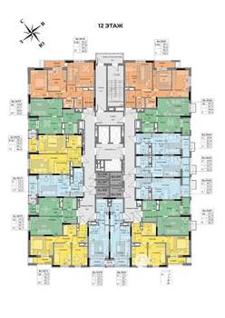 1-к квартира, вторичка, 35м2, 12/17 этаж