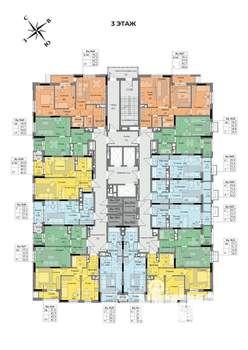 Студия квартира, вторичка, 26м2, 3/17 этаж