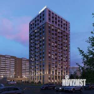 3-к квартира, строящийся дом, 69м2, 12/17 этаж