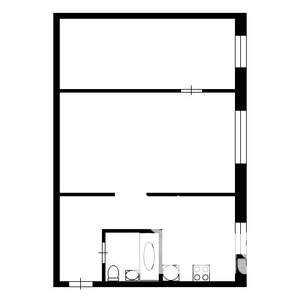 2-к квартира, вторичка, 44м2, 2/5 этаж