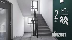 2-к квартира, строящийся дом, 55м2, 10/17 этаж