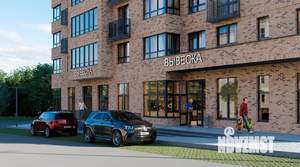 2-к квартира, строящийся дом, 65м2, 5/17 этаж