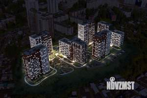 3-к квартира, строящийся дом, 76м2, 17/17 этаж