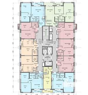1-к квартира, строящийся дом, 36м2, 11/25 этаж