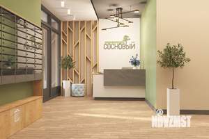 1-к квартира, строящийся дом, 45м2, 18/18 этаж