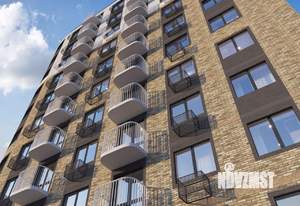 1-к квартира, строящийся дом, 44м2, 7/17 этаж