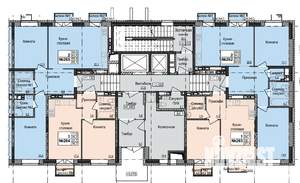 2-к квартира, строящийся дом, 65м2, 1/17 этаж
