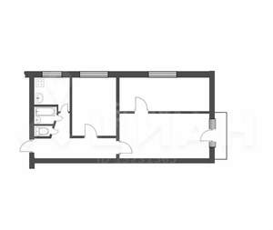 3-к квартира, вторичка, 58м2, 5/9 этаж