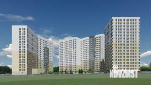 2-к квартира, строящийся дом, 66м2, 4/18 этаж