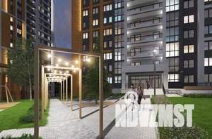 2-к квартира, строящийся дом, 58м2, 6/26 этаж