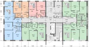 1-к квартира, строящийся дом, 38м2, 1/17 этаж