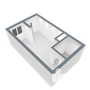 Студия квартира, вторичка, 25м2, 1/17 этаж