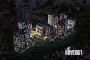 2-к квартира, строящийся дом, 54м2, 13/17 этаж