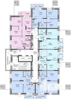 2-к квартира, вторичка, 49м2, 11/17 этаж