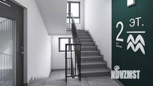 2-к квартира, строящийся дом, 58м2, 12/17 этаж