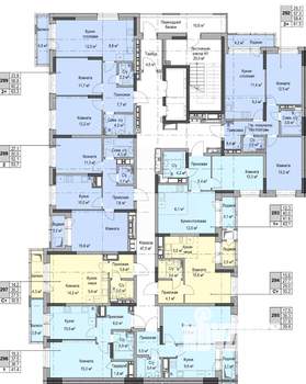 1-к квартира, вторичка, 38м2, 17/17 этаж