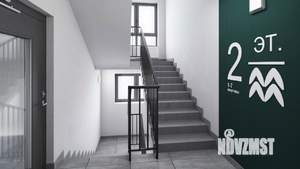 1-к квартира, строящийся дом, 44м2, 10/17 этаж