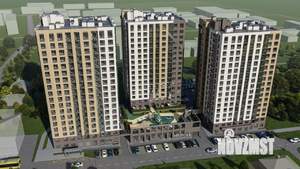 3-к квартира, строящийся дом, 72м2, 14/17 этаж