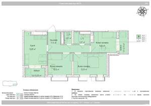 3-к квартира, вторичка, 65м2, 22/24 этаж