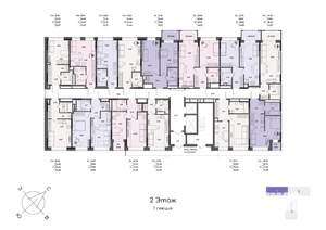 2-к квартира, вторичка, 41м2, 2/17 этаж