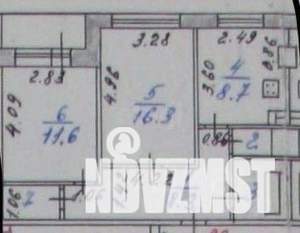 2-к квартира, вторичка, 50м2, 3/10 этаж