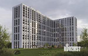2-к квартира, строящийся дом, 79м2, 15/17 этаж