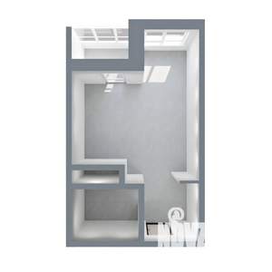 Студия квартира, вторичка, 24м2, 6/17 этаж