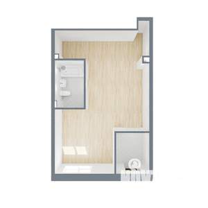 Студия квартира, вторичка, 49м2, 1/17 этаж