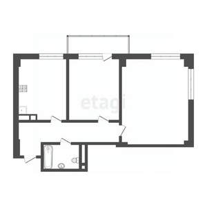 2-к квартира, вторичка, 65м2, 4/14 этаж