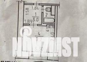 Студия квартира, вторичка, 18м2, 5/5 этаж