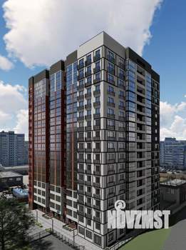 2-к квартира, строящийся дом, 56м2, 7/17 этаж