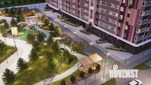 1-к квартира, строящийся дом, 35м2, 5/17 этаж