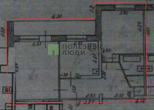 2-к квартира, вторичка, 49м2, 1/16 этаж