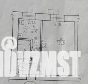 1-к квартира, вторичка, 29м2, 9/9 этаж