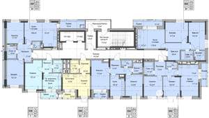 2-к квартира, вторичка, 67м2, 7/17 этаж